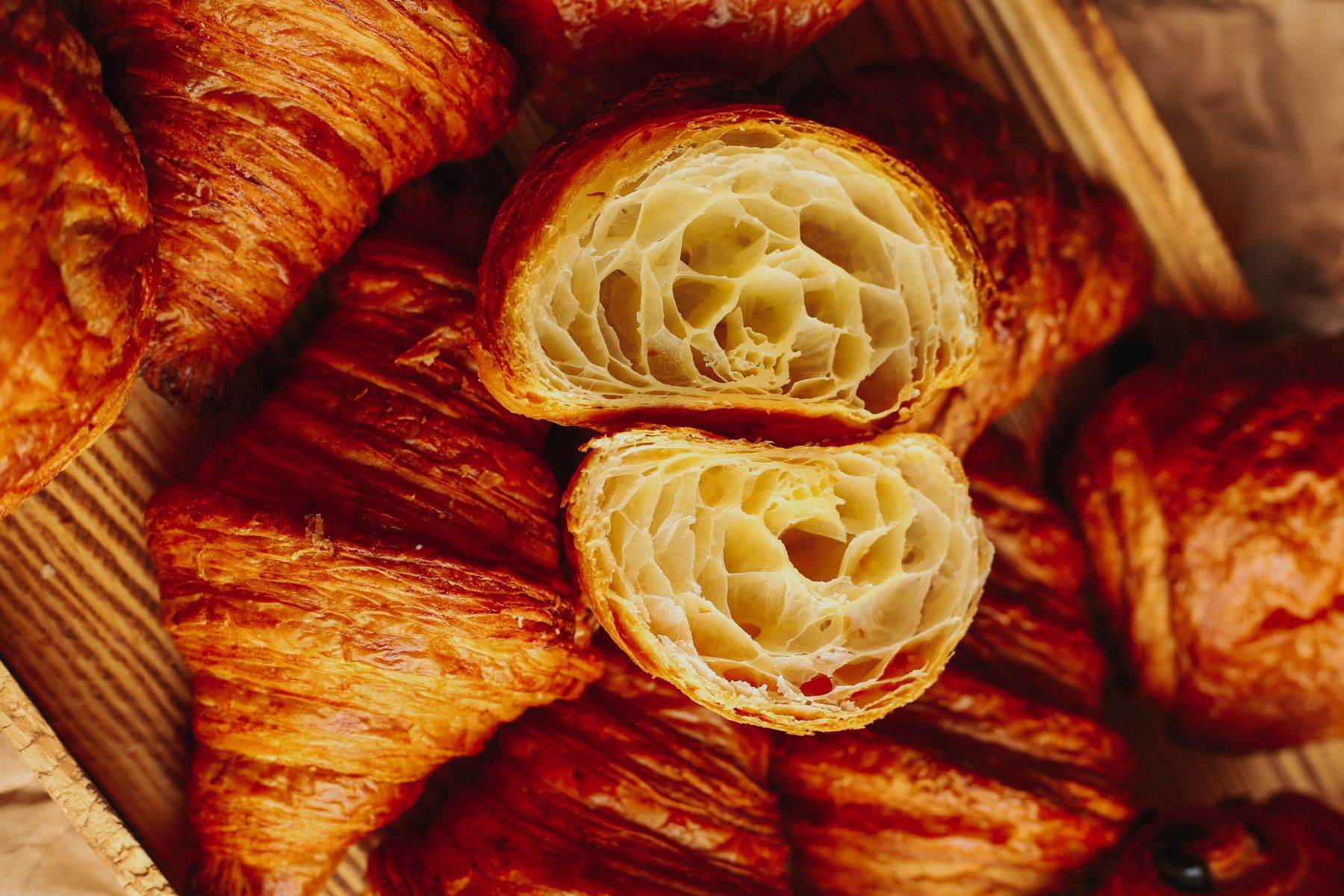 Butter croissant from the bakehouse